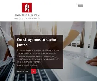 Ehgproyectos.com(Arquitecto Edwin Hoyos Gomez) Screenshot