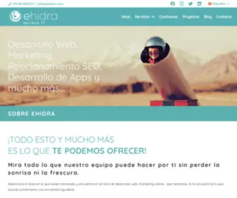 Ehidra.es(Desarrollo web) Screenshot