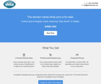 Ehila.com(Name a company) Screenshot