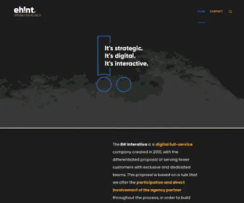Ehinterativa.com.br(Eh Interativa Internet Services) Screenshot