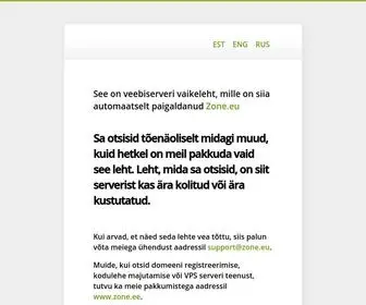 Ehitusabi.ee(Webserver default page) Screenshot