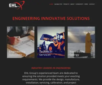 Ehlsolutions.com(EHL Group) Screenshot