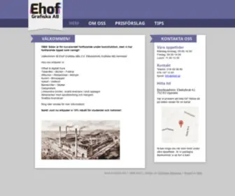 Ehof.se(Välkommen) Screenshot