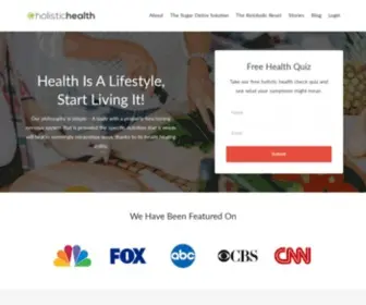 Eholistichealth.com(EHolistic Health) Screenshot