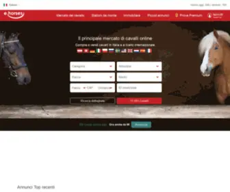 Ehorses.it(Comprare e vendere cavalli) Screenshot