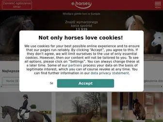 Ehorses.pl(Giełda koni) Screenshot