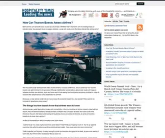 Ehospitalitytimes.com(HOSPITALITY TIMES) Screenshot