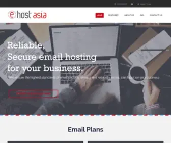 Ehostasia.com(Philippines Secure Email Hosting for Business I 100% Uptime Email Hosting) Screenshot