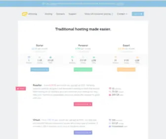 Ehosting.com(Hosting) Screenshot