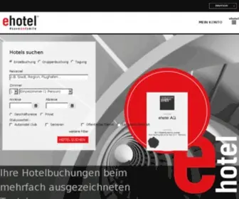 Ehotel.de(Ehotel® Hotels weltweit) Screenshot