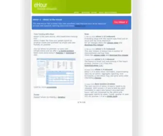 Ehour.nl(Time Tracking) Screenshot