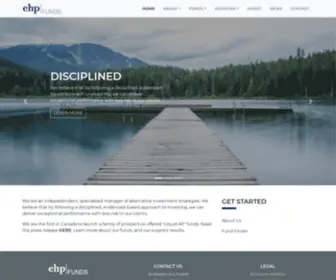 Ehpfunds.com(EHP Funds) Screenshot