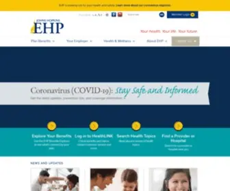 EHP.org(Johns Hopkins Employer Health Programs (EHP)) Screenshot