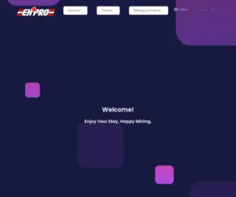 Ehpro.ca(Crypto Mining) Screenshot