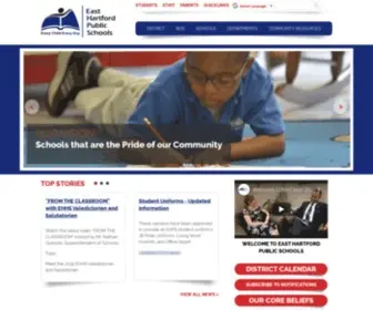 EHPS.org(East Hartford Public Schools) Screenshot