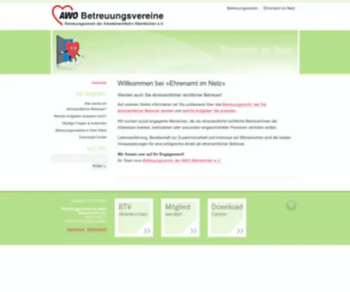 Ehrenamt-IM-Netz.de(Ehrenamt im Netz) Screenshot