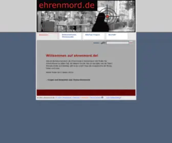 Ehrenmord.de(Mord an türkischen Frauen) Screenshot