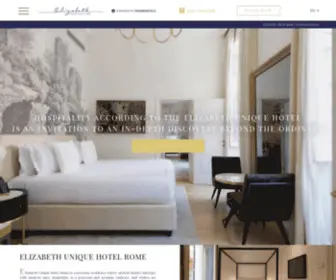 Ehrome.com(Elizabeth Unique Hotel Roma) Screenshot