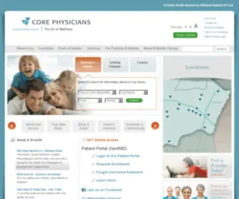 EHR.org(Core Physicians) Screenshot