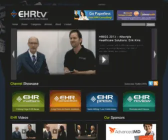EHRTV.com(Comprehensive Video Analysis of the EHR) Screenshot