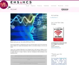 EHS-MCS.org(Electrosensibles) Screenshot