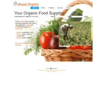 Ehsaasorganic.com(Ehsaas Organic) Screenshot