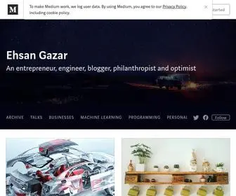 Ehsangazar.com(Ehsangazar) Screenshot