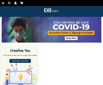 Ehsprints.com(EHS Prints) Screenshot