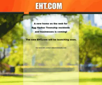 EHT.com(Egg Harbor Township NJ Hompage) Screenshot