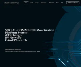 Ehumg.com(EHUMG monetization platform a local new commodity Exchange) Screenshot