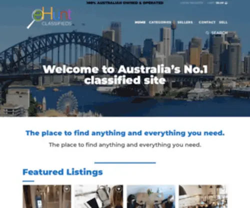 Ehuntclassifieds.com(Ehunt Classifieds) Screenshot