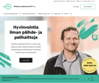 Ehyt.fi(Hyvinvointia ilman päihde) Screenshot