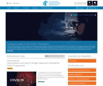 EI-IE.org(Education International) Screenshot