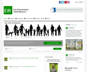 EI-Resource.org(The Environmental Illness Resource) Screenshot