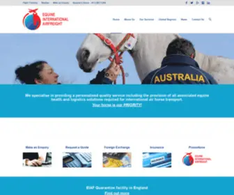 Eiaf.com.au(Your horse is our PRIORITY) Screenshot