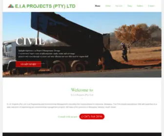 Eiaprojects.co.bw(E.I.A Projects (PTY) Ltd) Screenshot