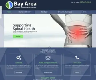 Eibanchiropractic.com(Bay Area Chiropractic) Screenshot