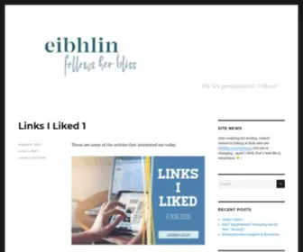 Eibhlin.com(Drawings, paintings, & collages) Screenshot