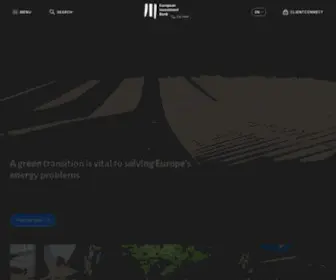 Eib.org(The European Investment Bank (EIB)) Screenshot