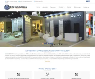 Eicexhibit.com(EIC Exhibitions) Screenshot