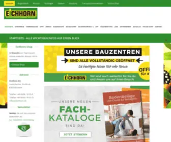 Eichhorn.de(Eichhorn Hauptseite) Screenshot