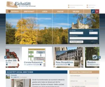 Eichstaett.de(Eichstätt) Screenshot