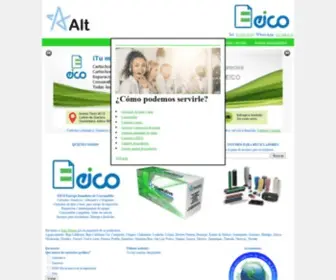 Eico.com.mx(EICO Cartuchos Alternative) Screenshot