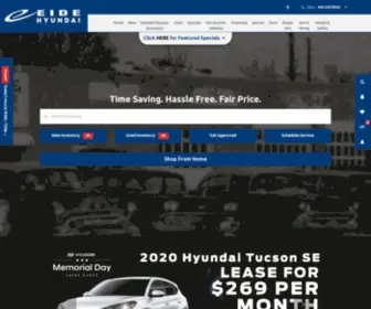 Eidehyundai.com(Used Hyundai Santa Fe Sport SUVs For Sale In Bismarck ND) Screenshot