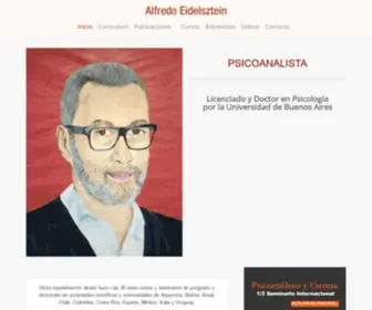 Eidelszteinalfredo.com.ar(Psicoanalista, Buenos Aires, Argentina) Screenshot