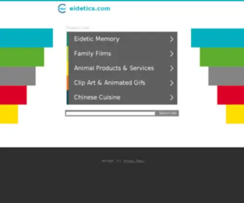 Eidetics.com(Eidetics) Screenshot