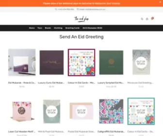 Eidshop.com.au(The Eid Shop) Screenshot