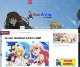 Eienfansub.com(Eien) Screenshot