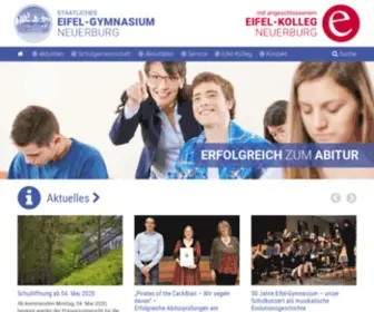 Eifel-GYmnasium.de(Staatliches Eifel) Screenshot