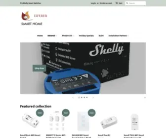 Eiferer.co.za(Eiferer Smart Home) Screenshot